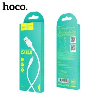  USB kabelis Hoco X25 microUSB 1.0m white 